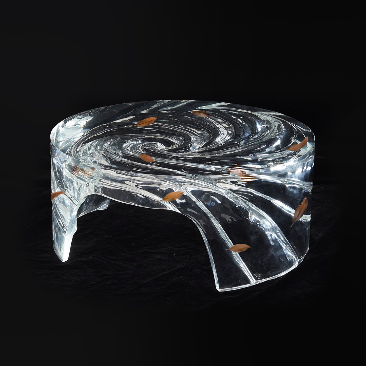 Aqua Vortex Coffee Table
