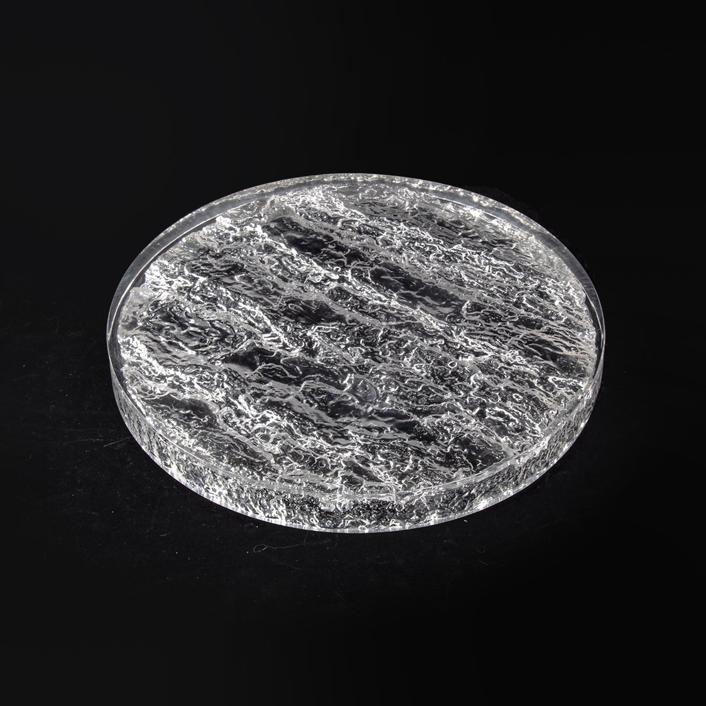 Glacier Round Tray