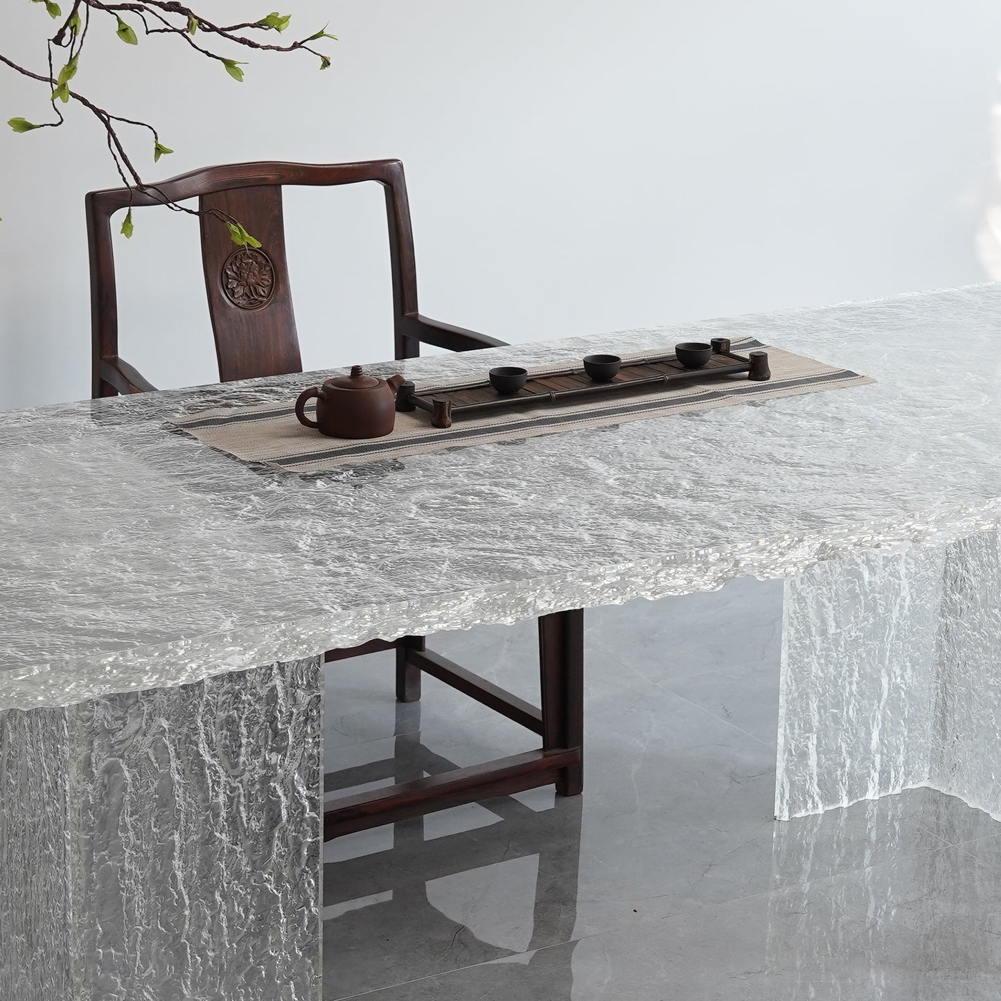 Arctic Slate Long Table