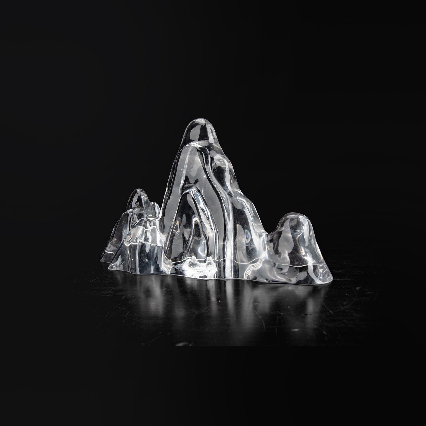 Mountain Art Sculpture - Twin Rise