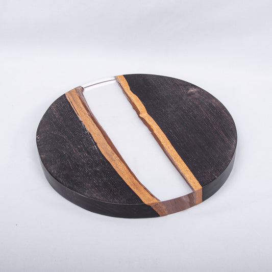Ebony Wood River Tray