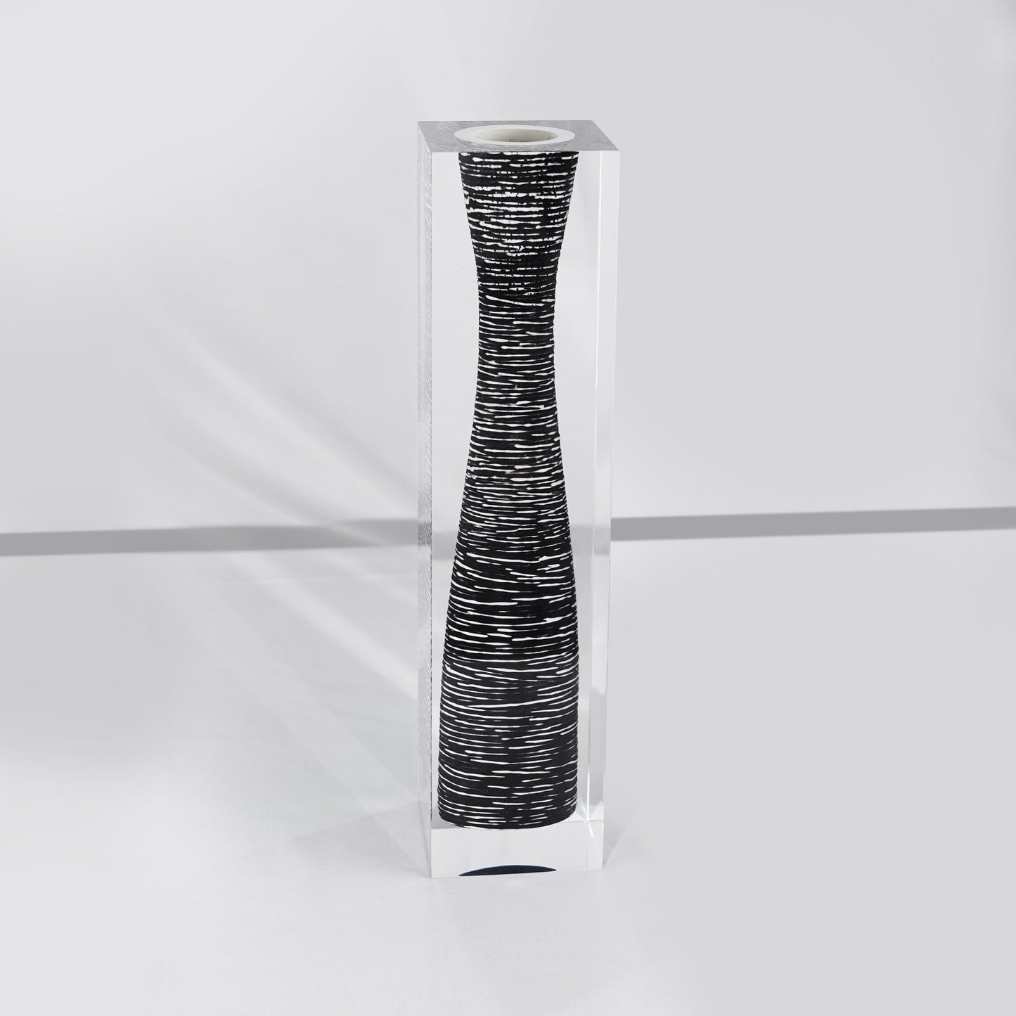 Black Long Neck Vase