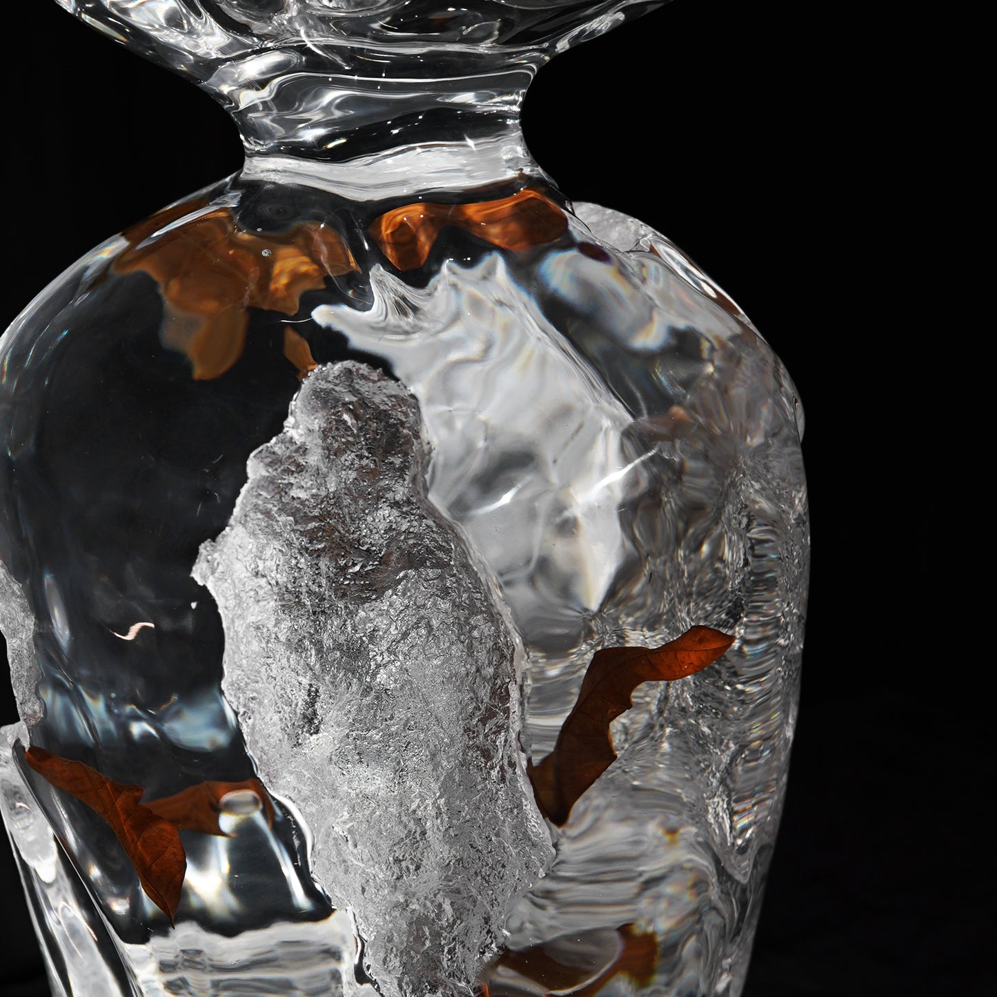 Erosion Vase Shape Sculpture