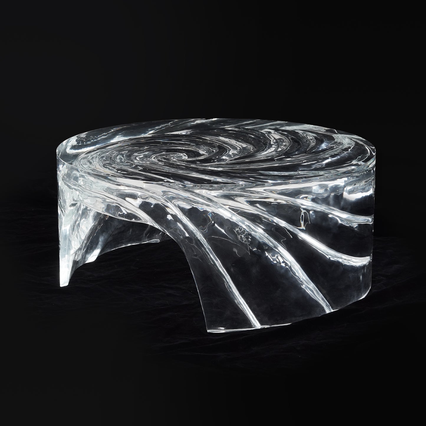 Aqua Vortex Coffee Table