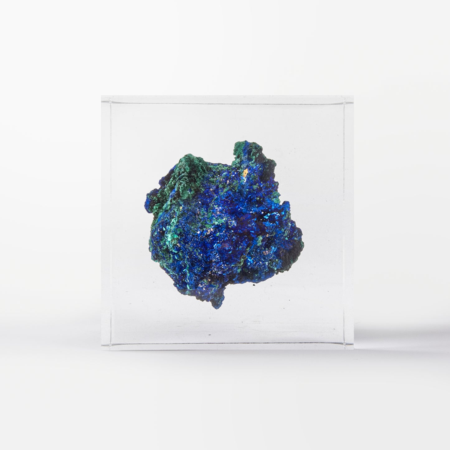 Azurite Cube