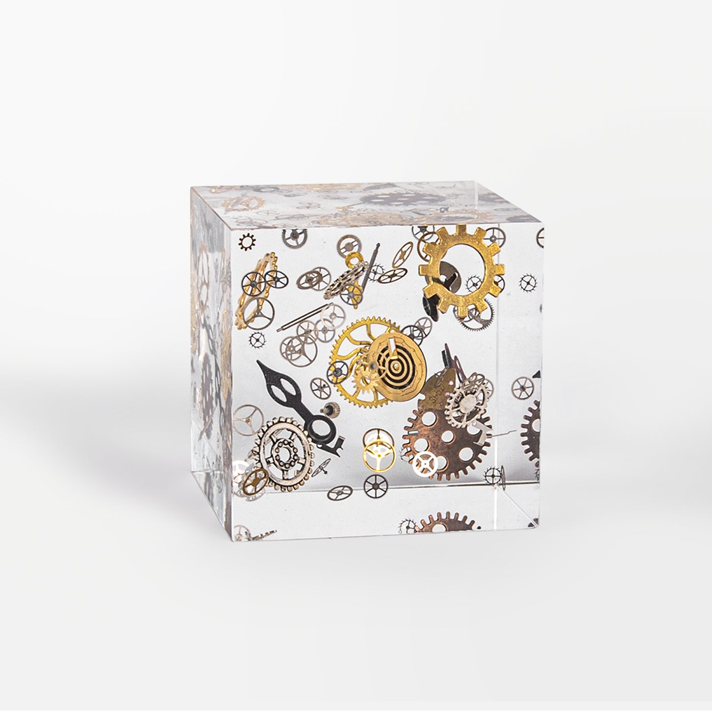 Steampunk Frozen Time Cube