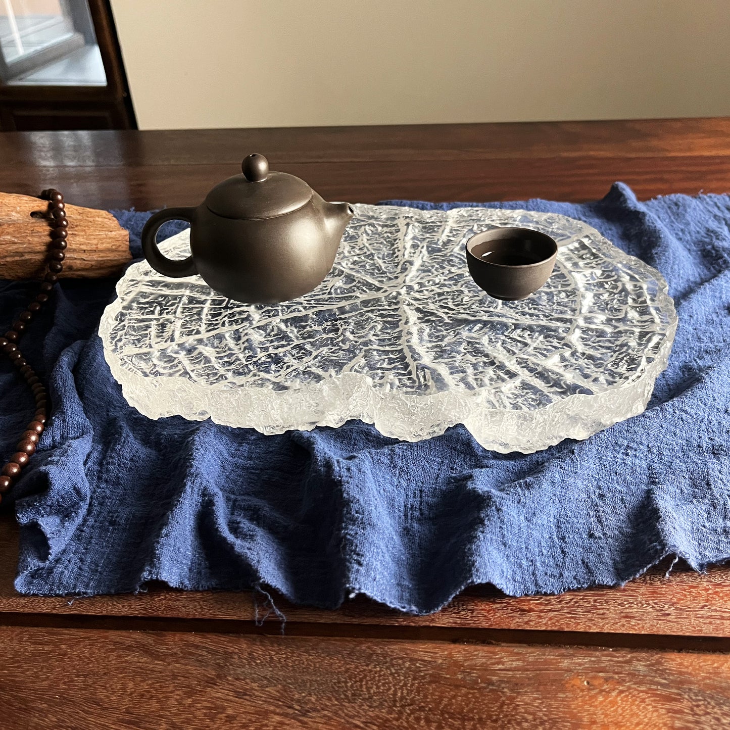 Rustic Annual Ring Tea Tray