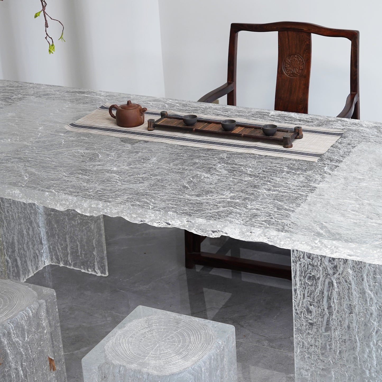 Arctic Slate Long Table