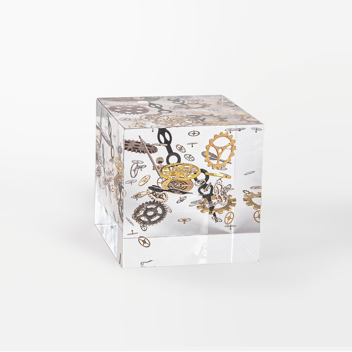 Steampunk Frozen Time Cube