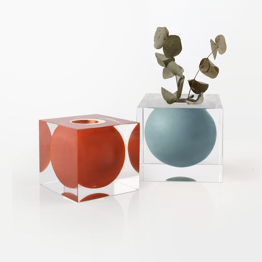 Morandi Pop Art Cube Vase