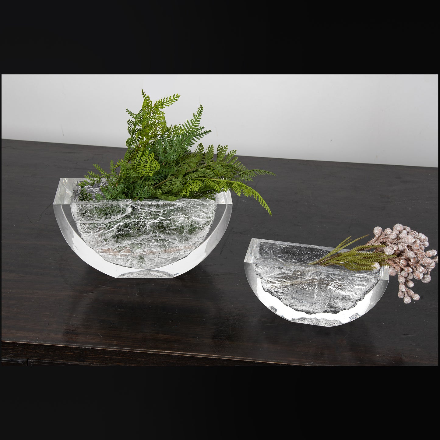 Glacier Vase - Semicircle