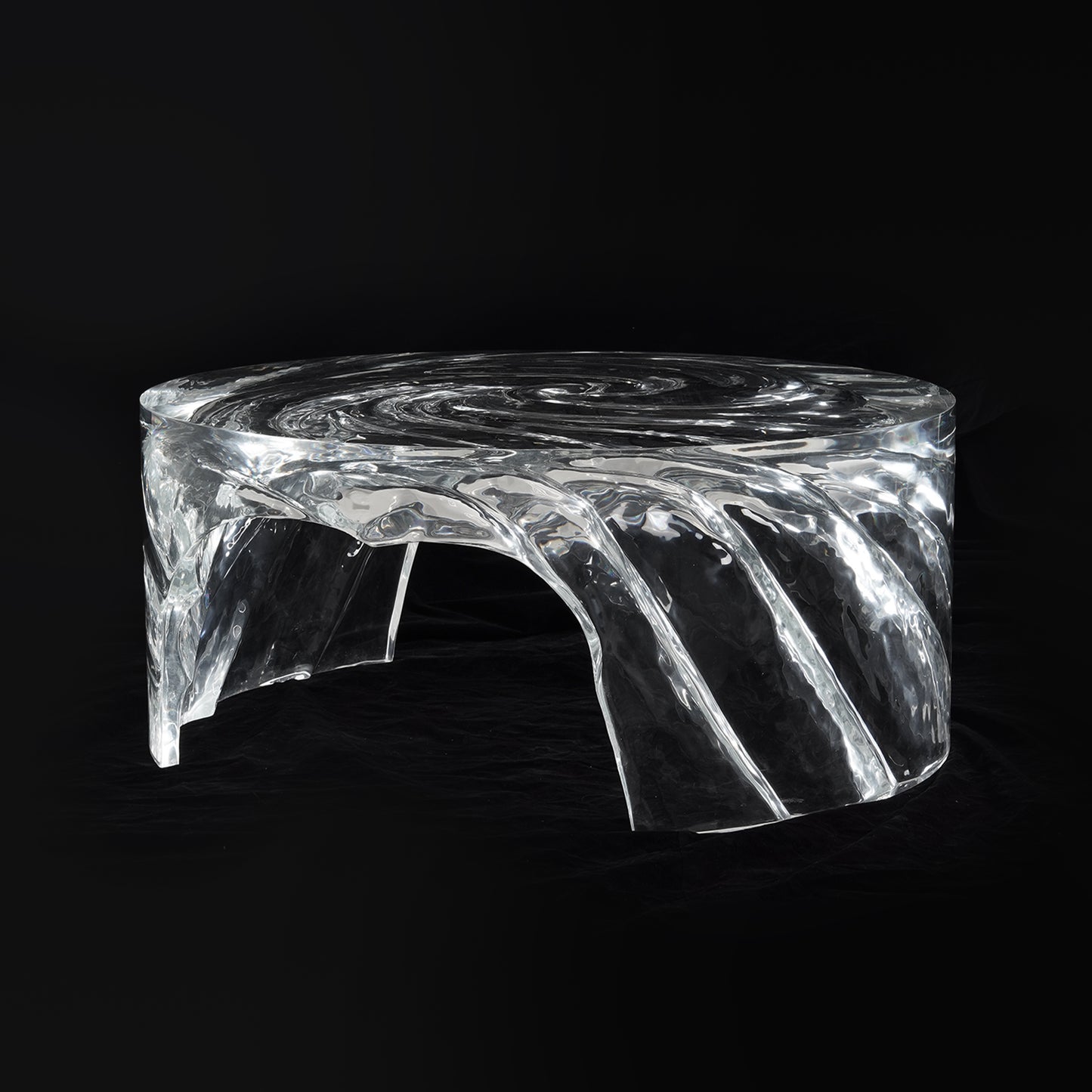 Aqua Vortex Coffee Table