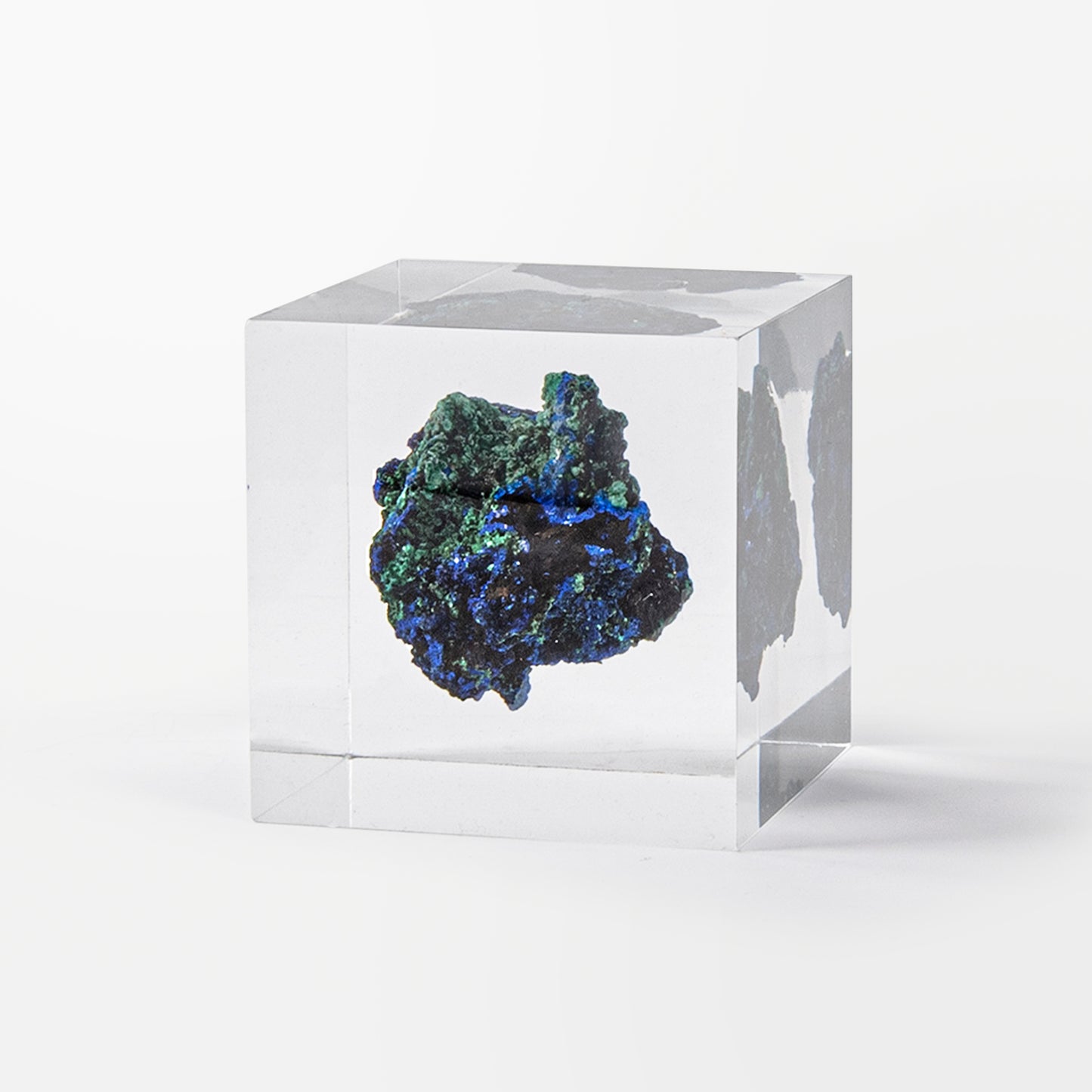 Azurite Cube