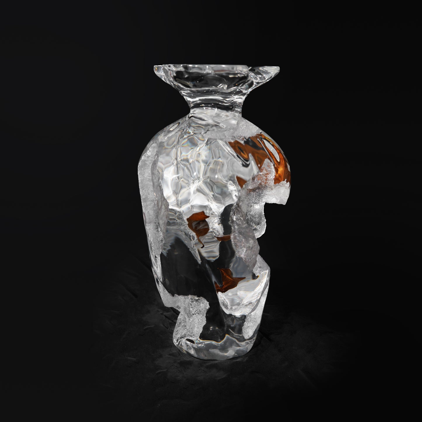 Erosion Vase Shape Sculpture