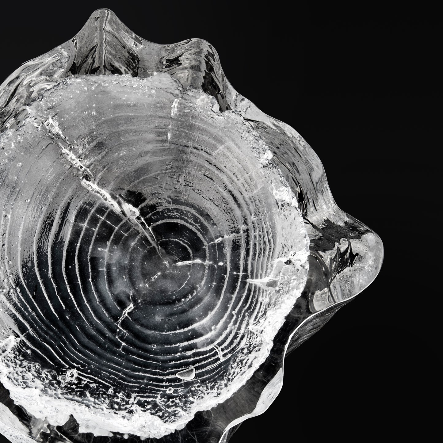 Glacier Stool Table - Ripple