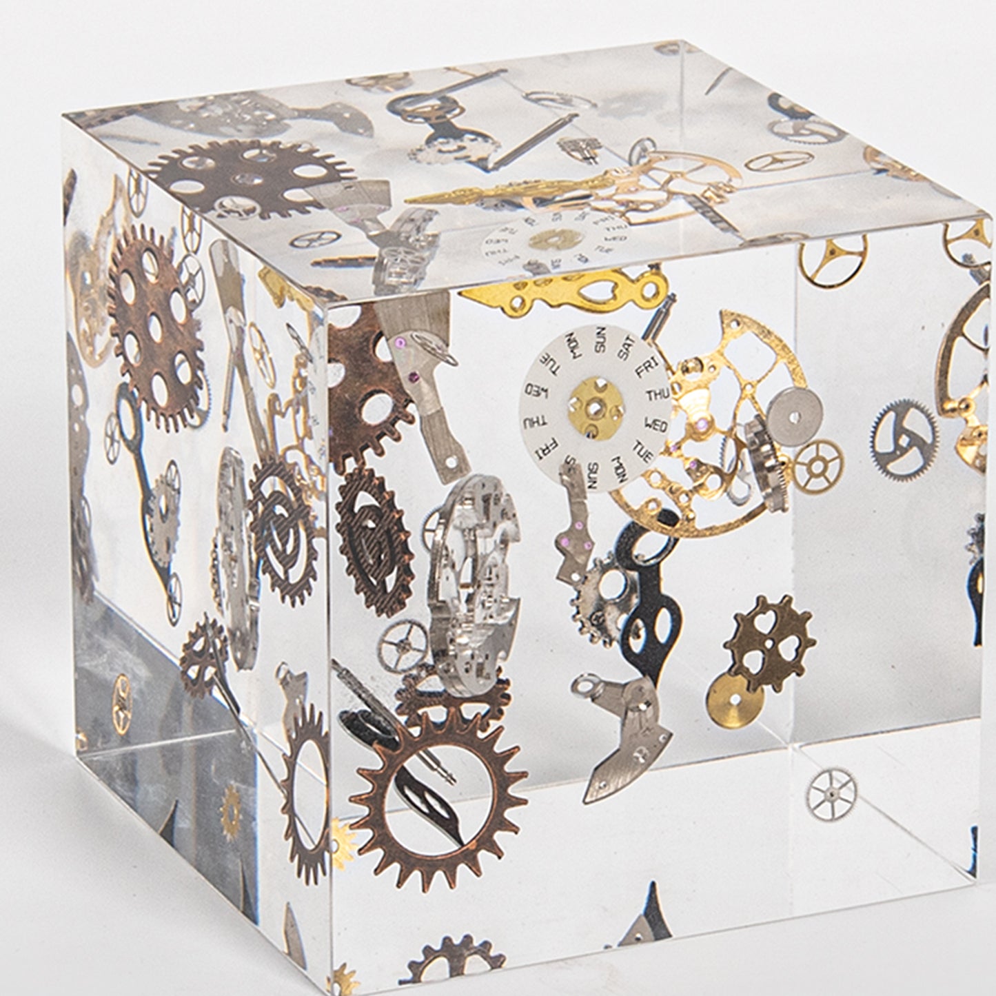 Steampunk Frozen Time Cube
