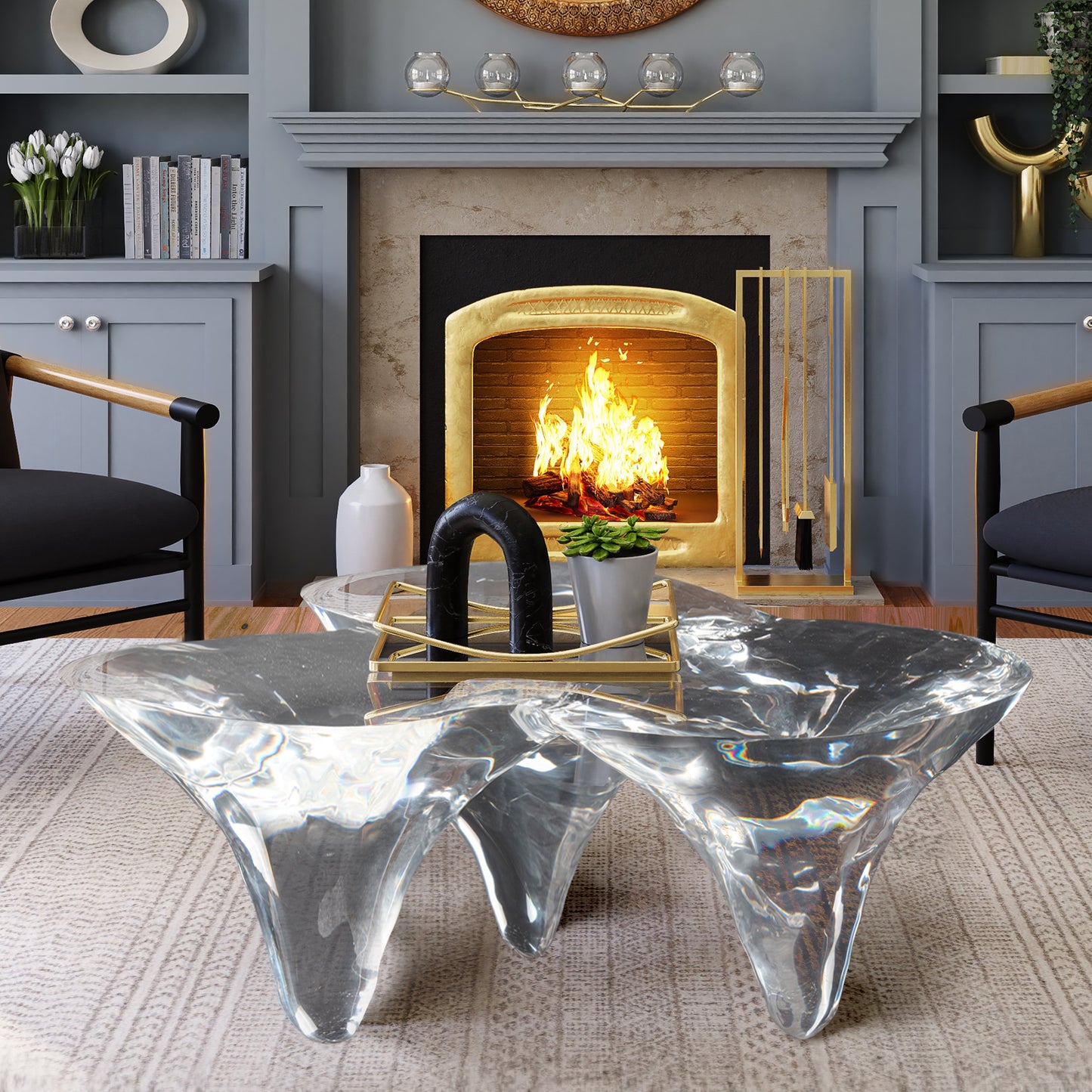 Icicles Coffee Table