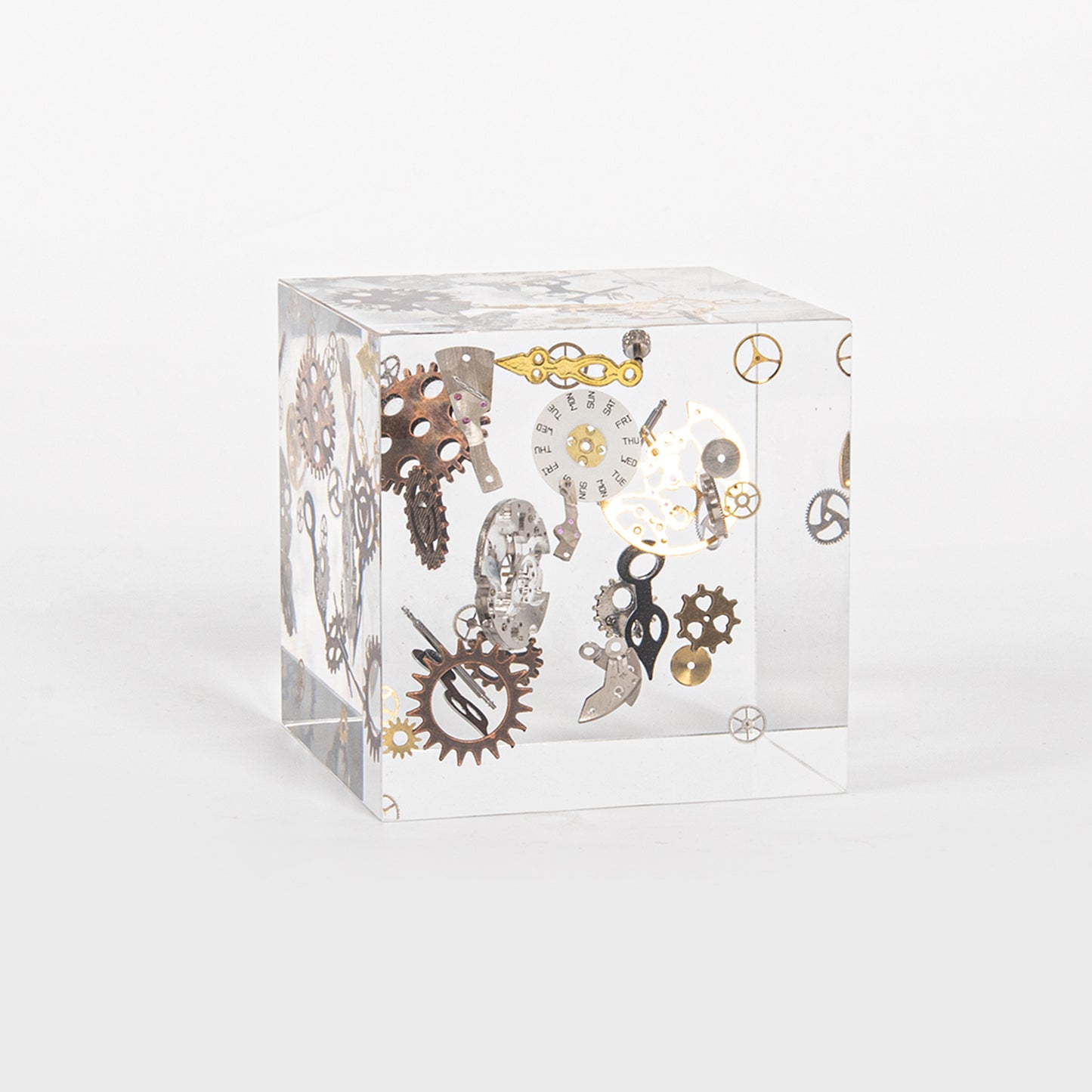 Steampunk Frozen Time Cube