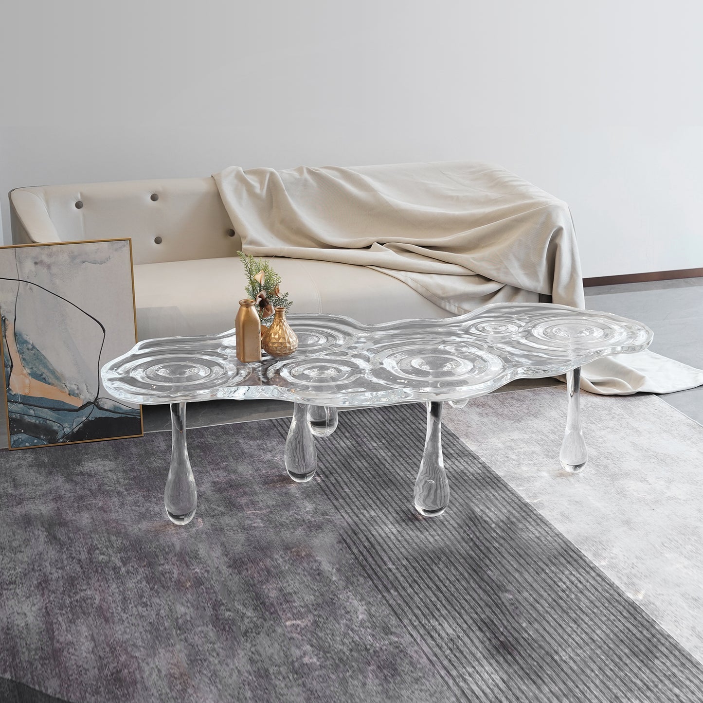 Raindrop Symphony Coffee Table