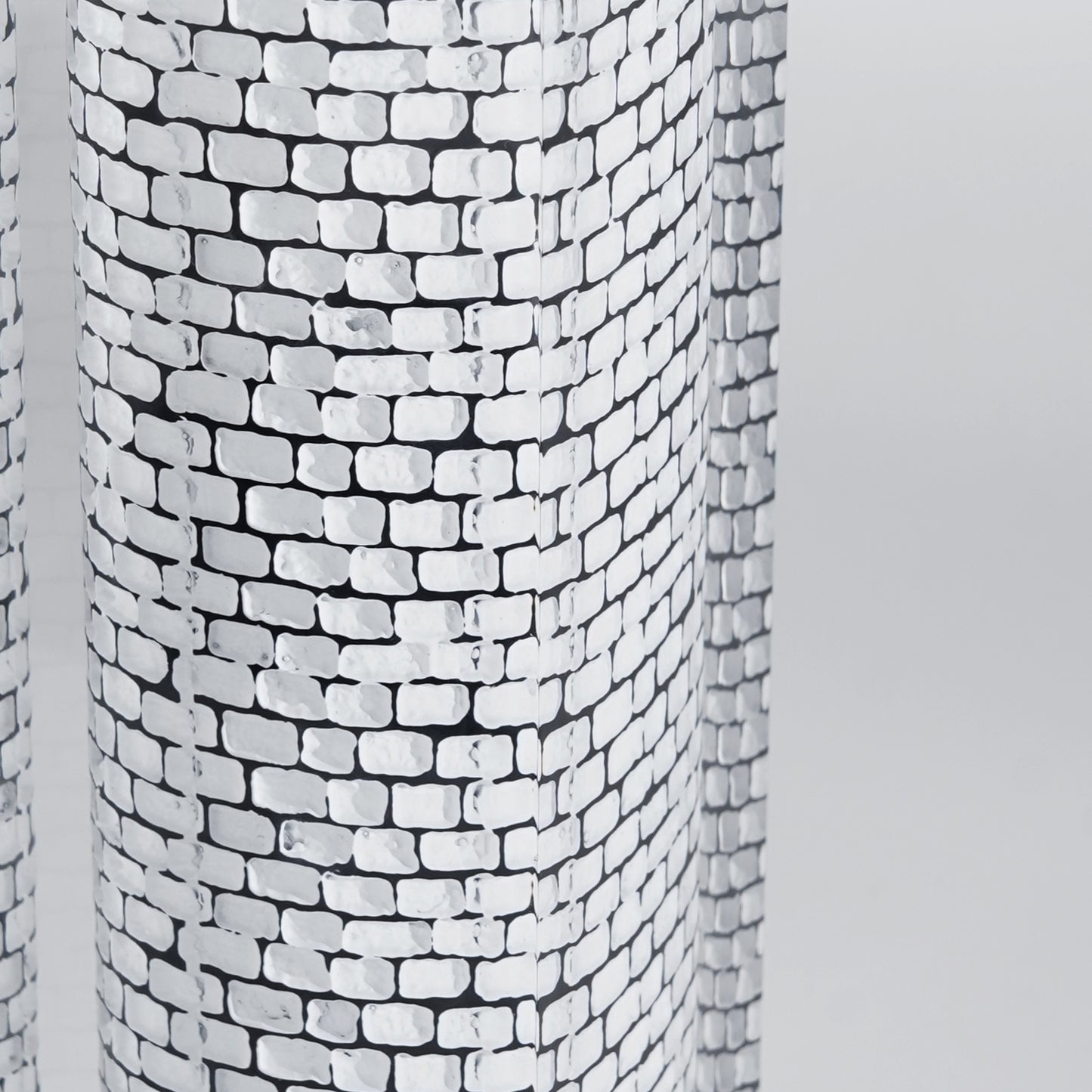White Retro Castle Vase