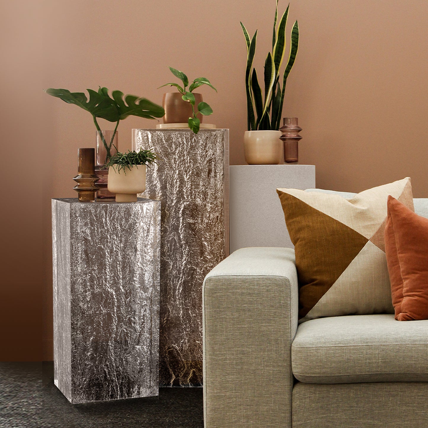 Glacier Cocktail Side Table