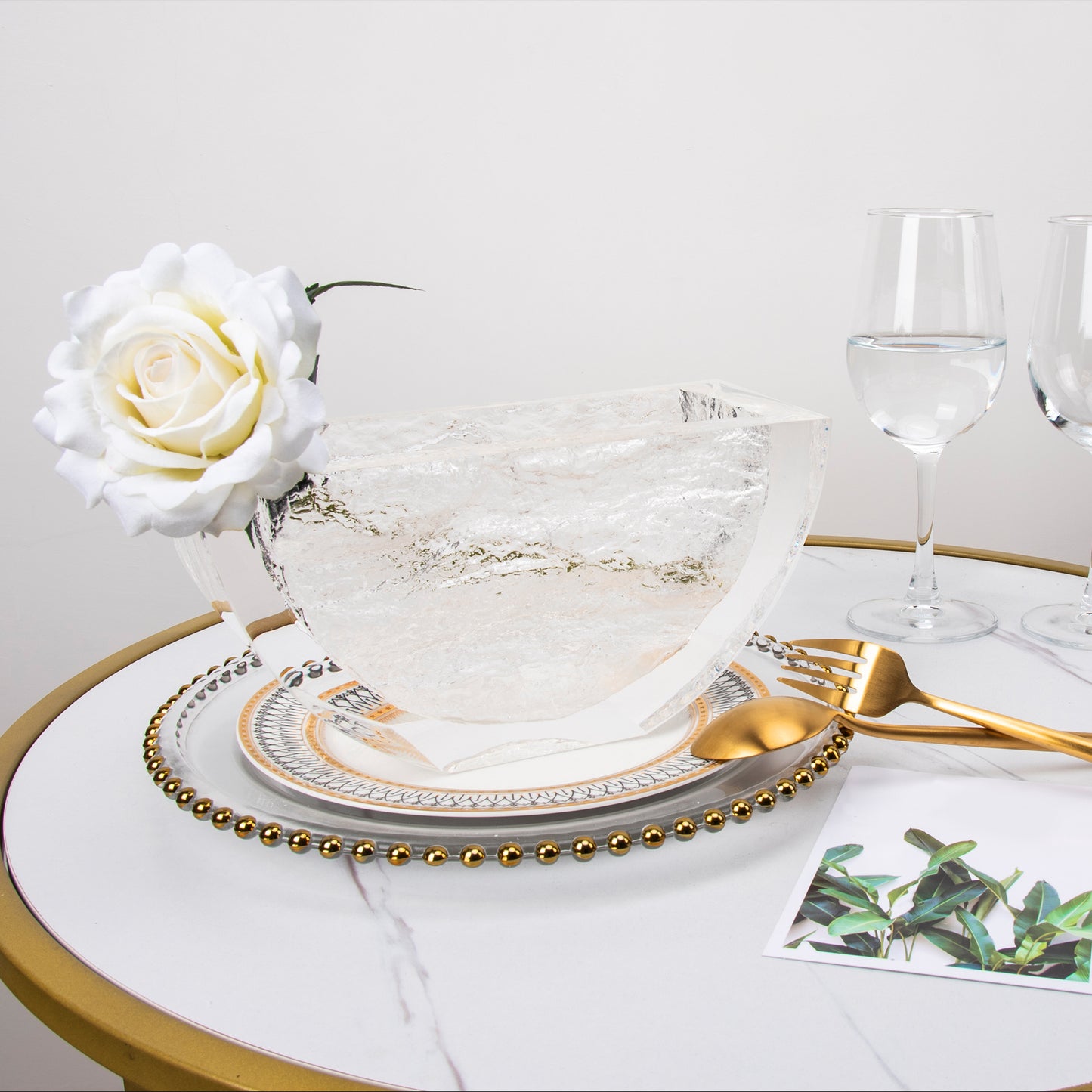 Glacier Vase - Semicircle