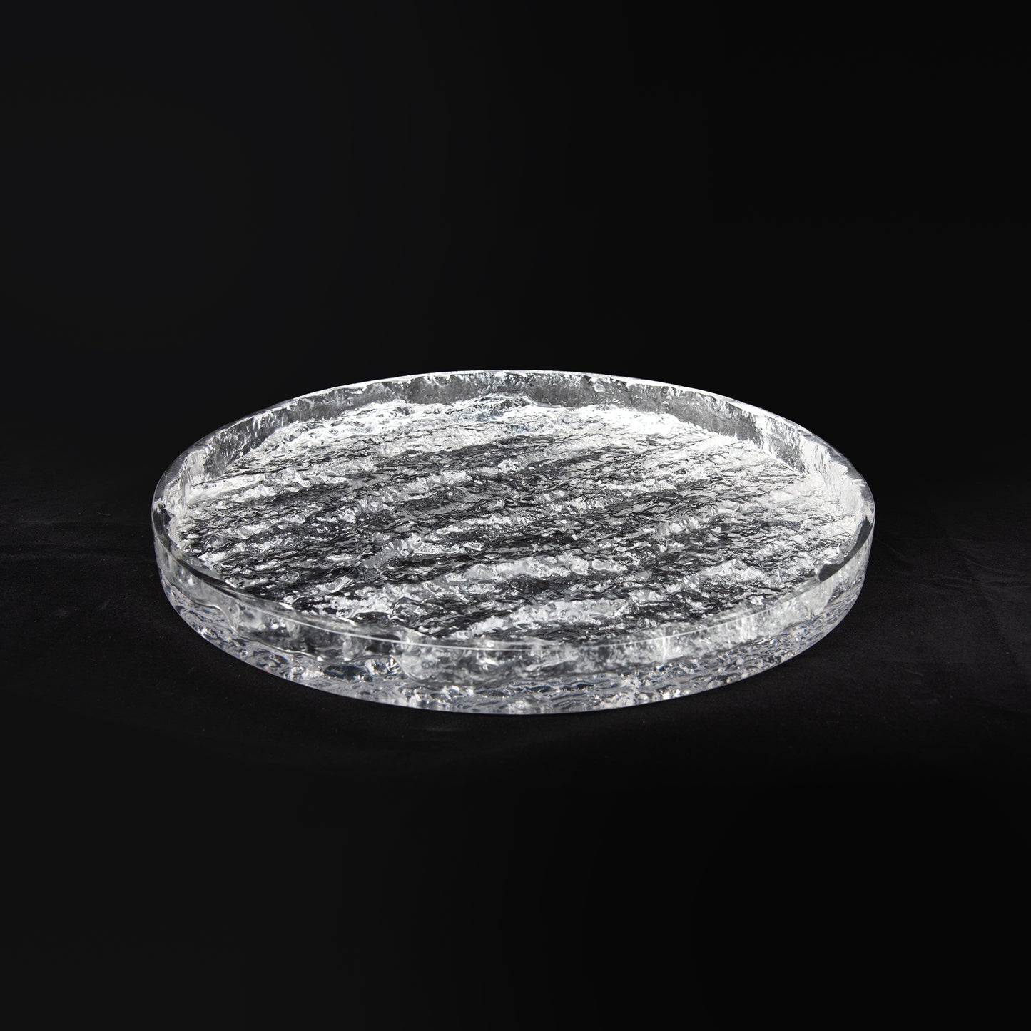 Glacier Round Tray