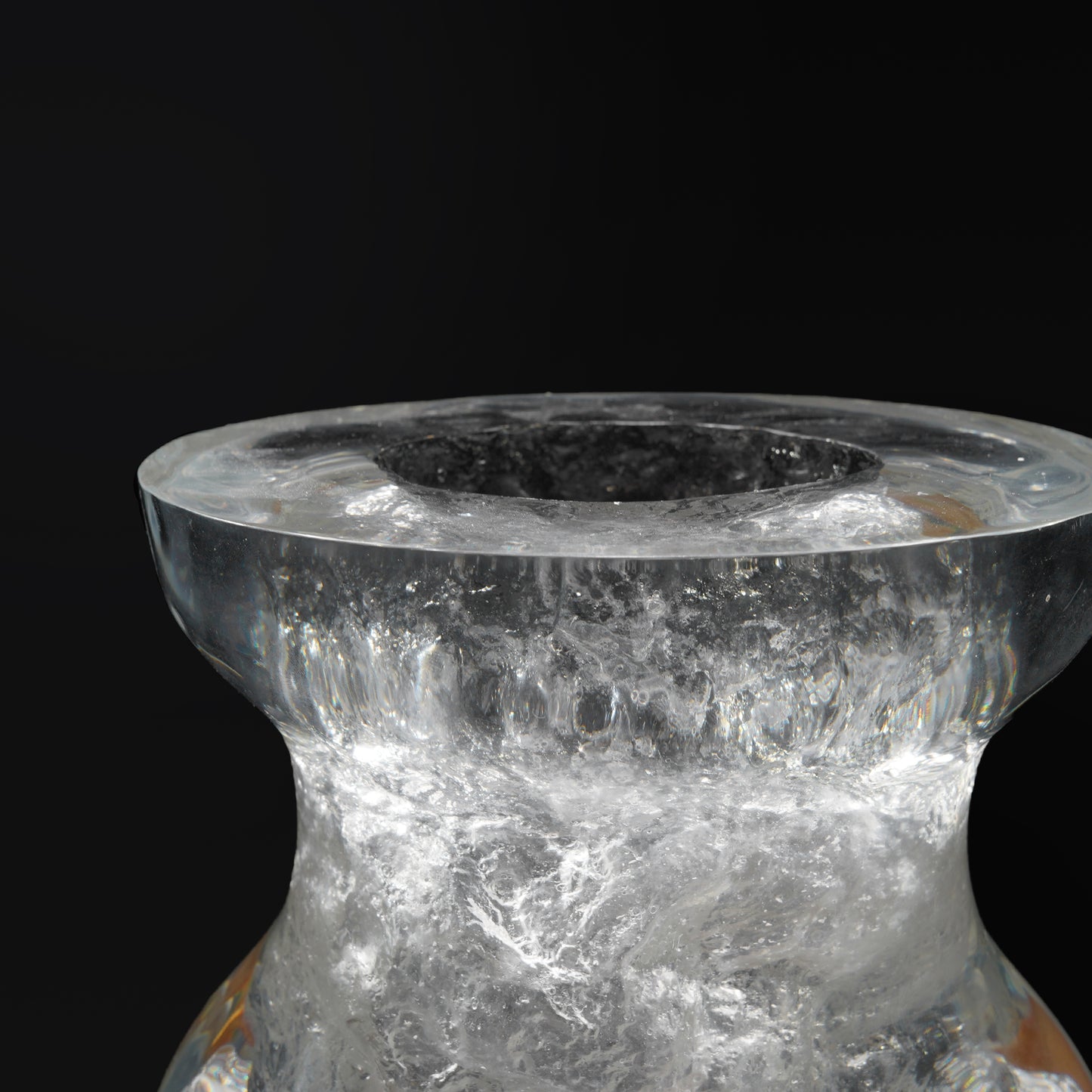 Art Decor Rustic Leaf Vase - Slim