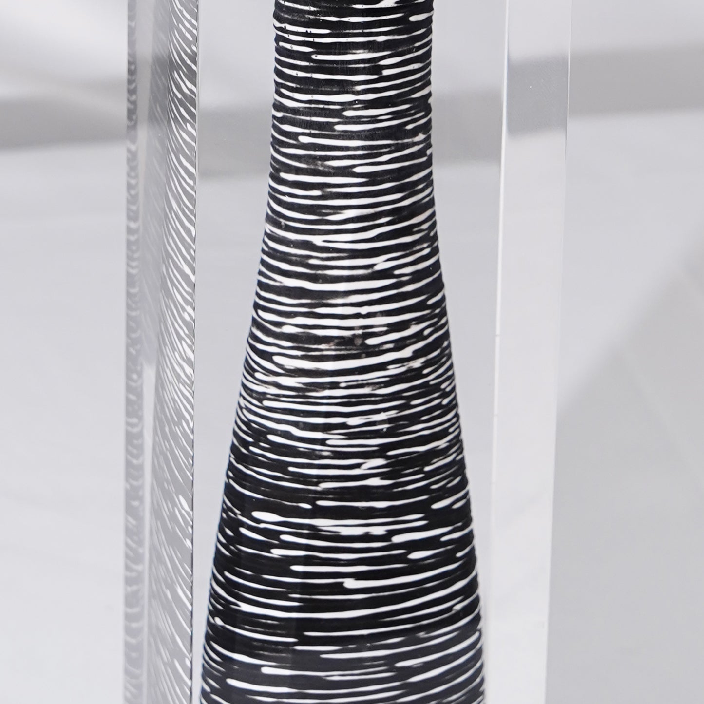 Black Long Neck Vase