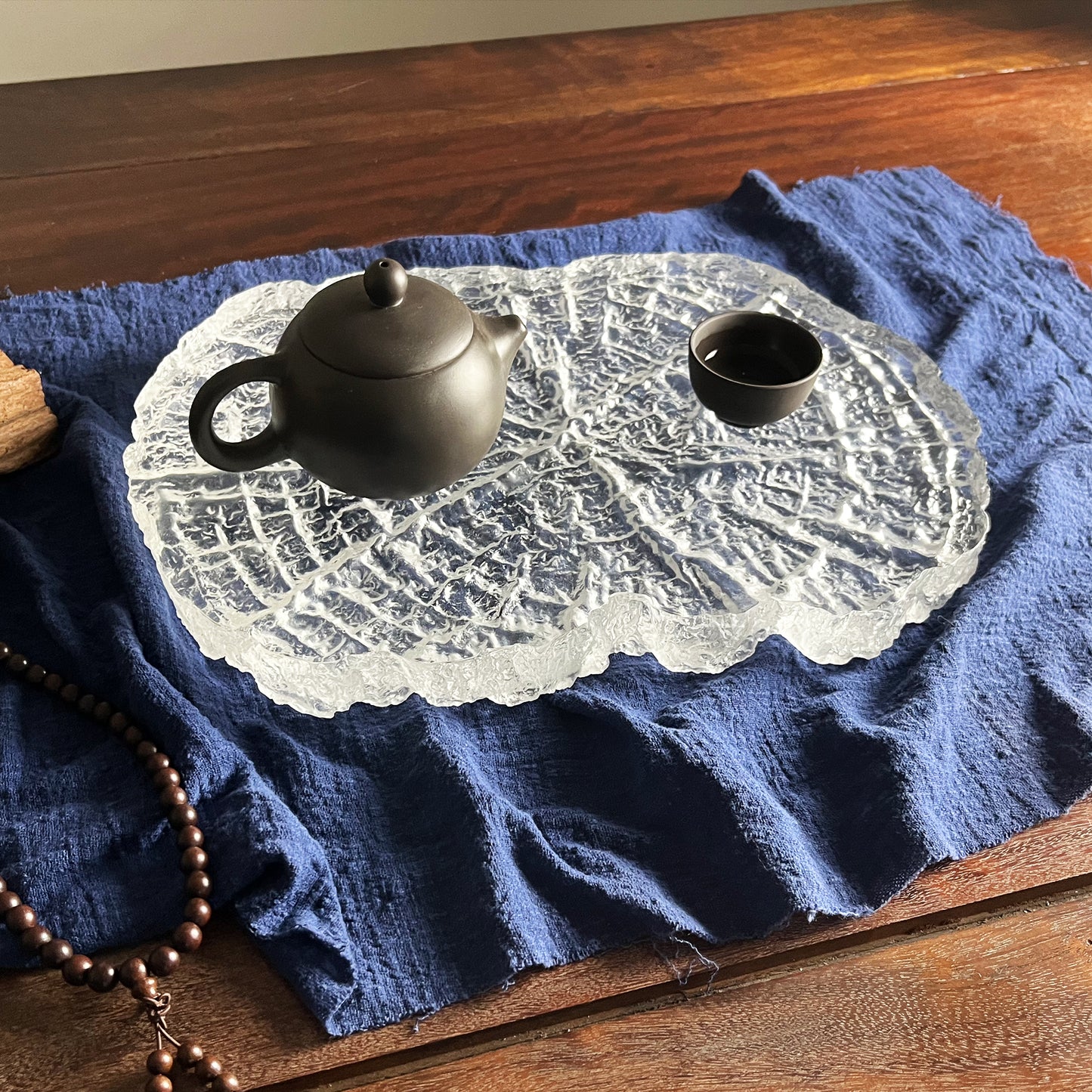 Rustic Annual Ring Tea Tray