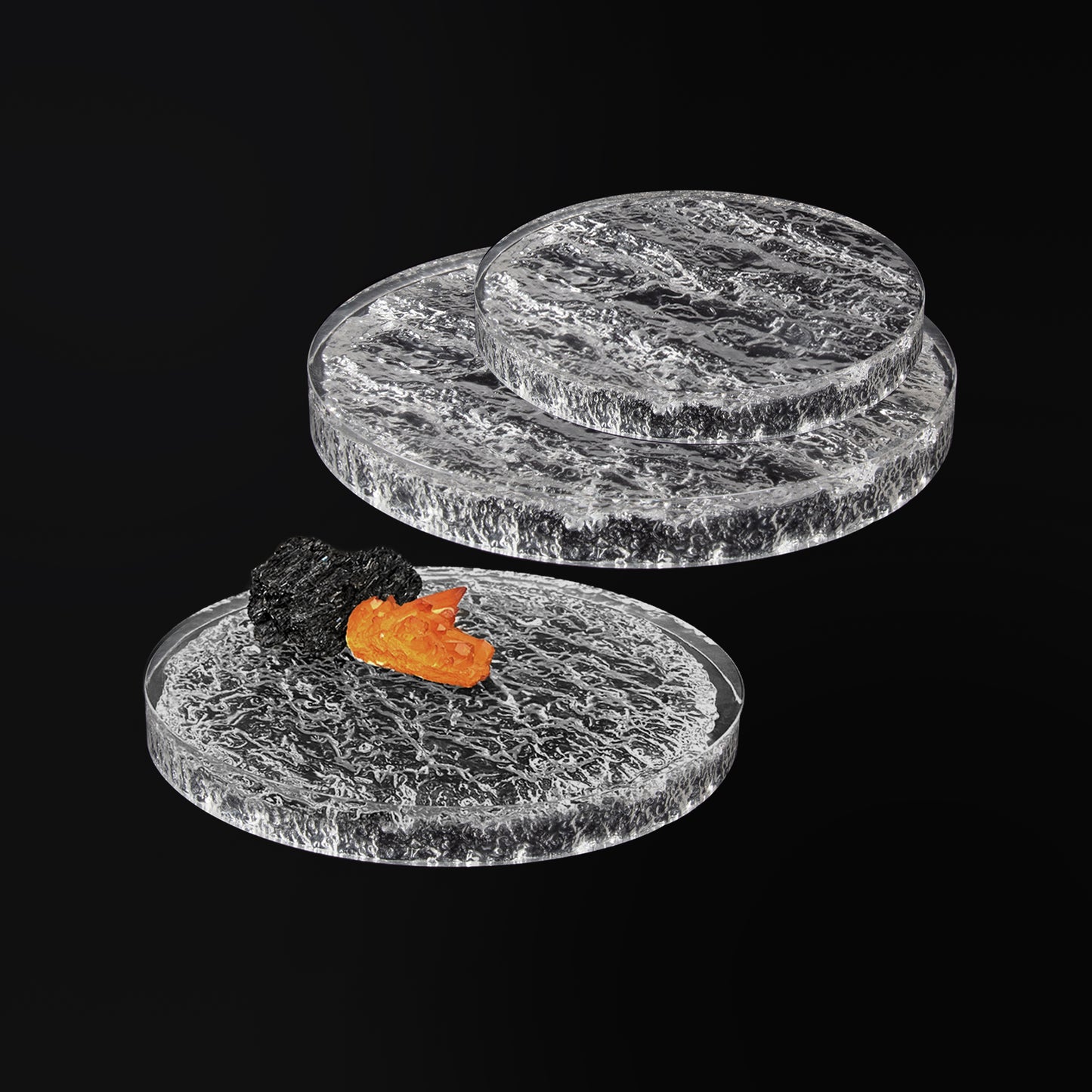 Glacier Round Tray