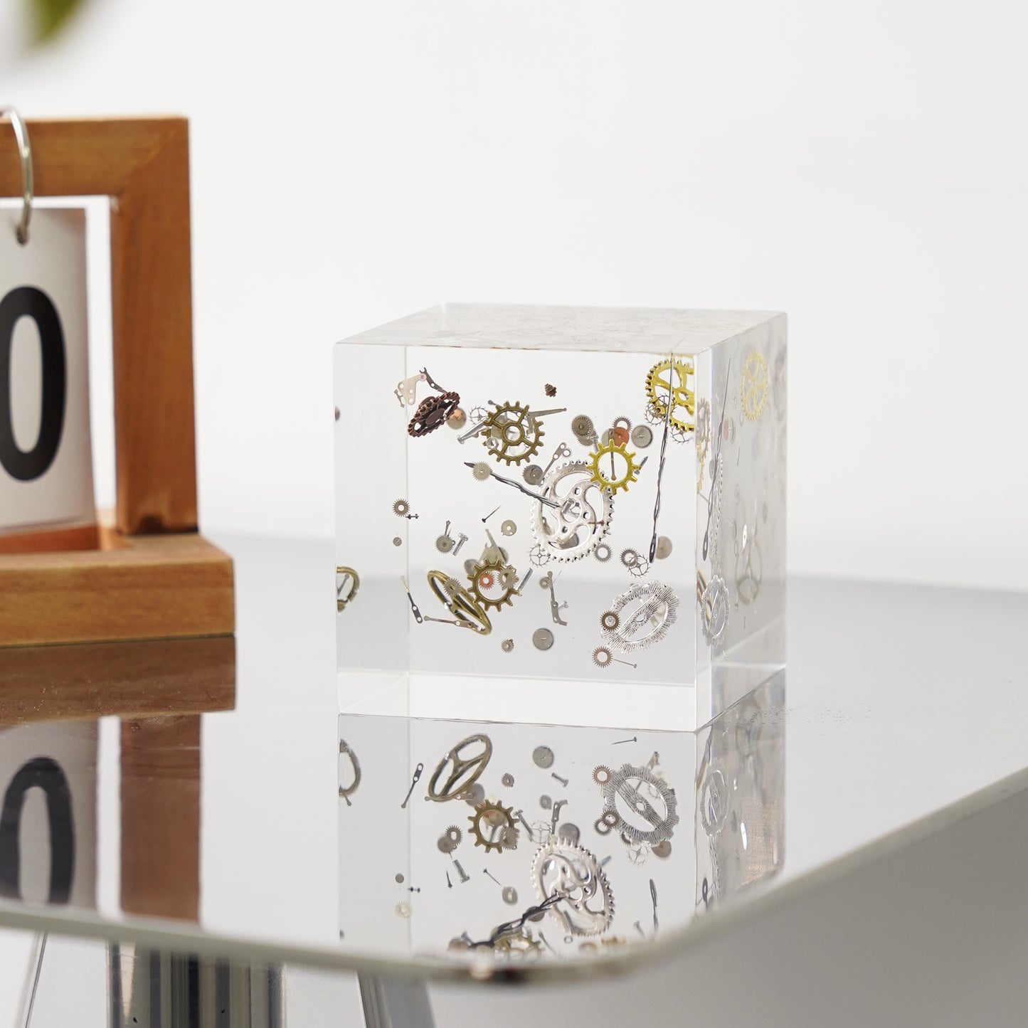 Steampunk Frozen Time Cube