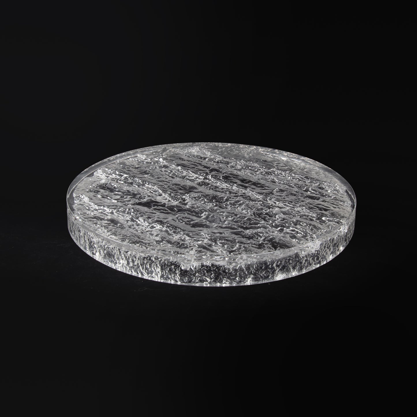 Glacier Round Tray