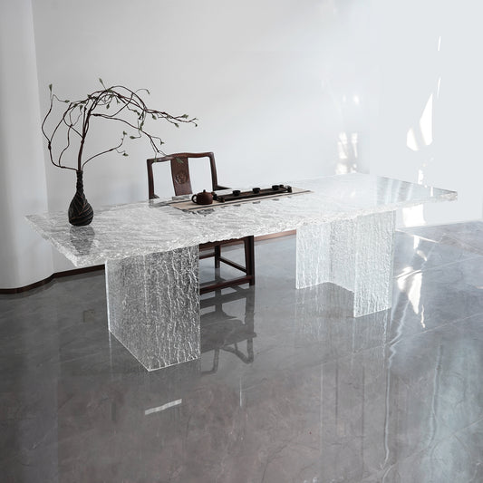 Arctic Slate Long Table