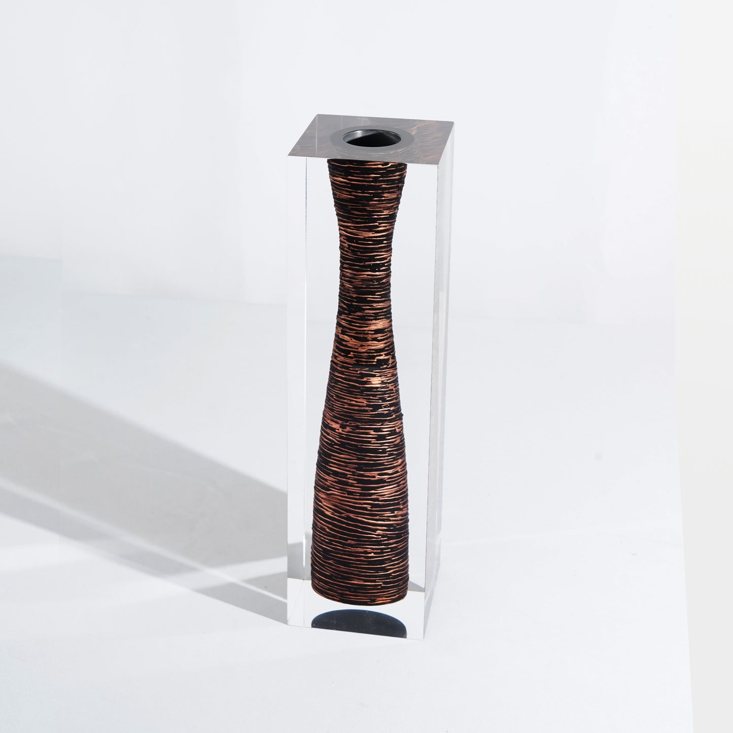 Bronze Long Neck Vase