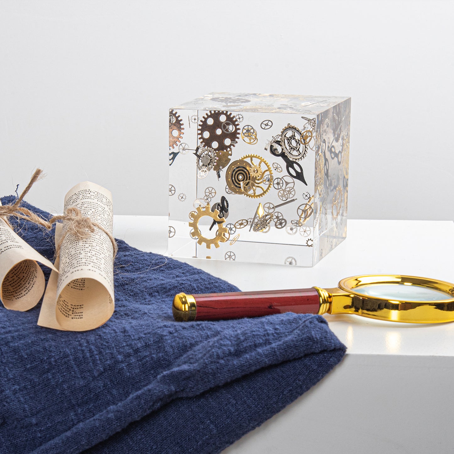 Steampunk Frozen Time Cube