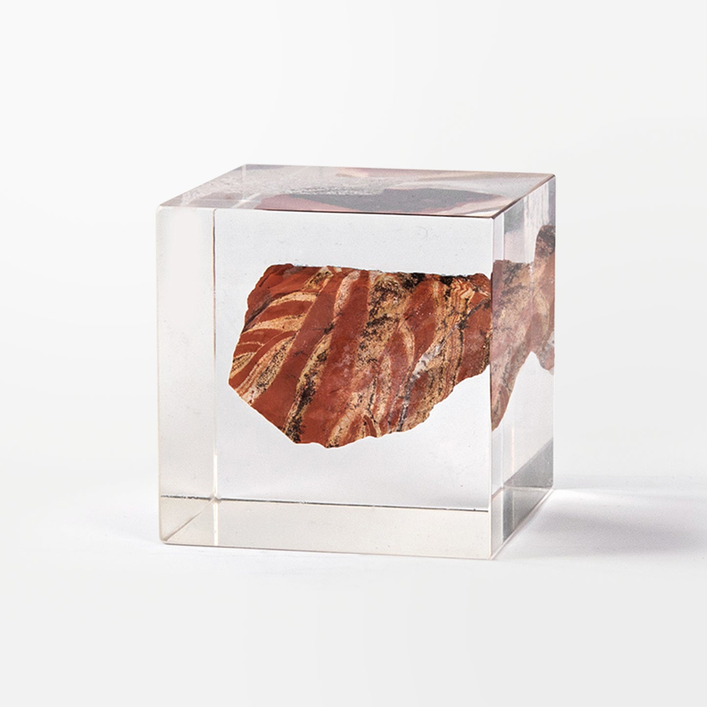 Red Jasper Cube