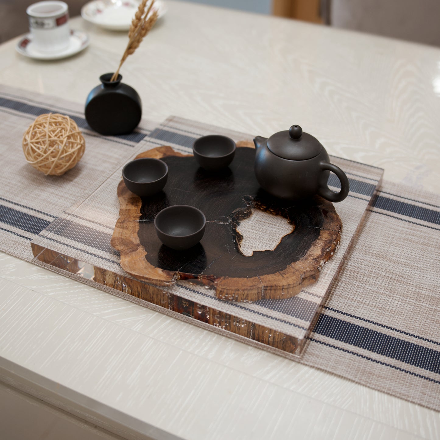 Ebony Wood Tray