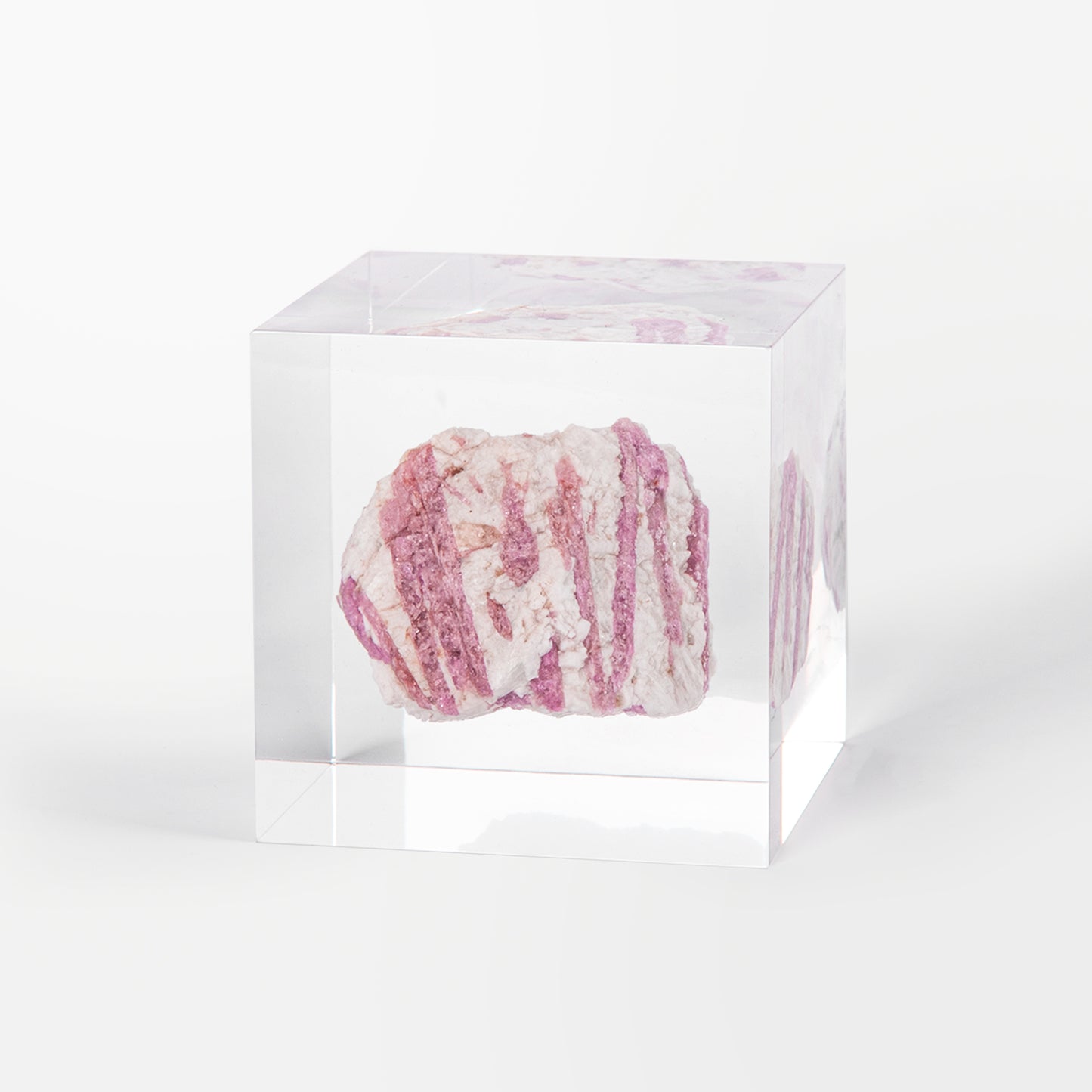 Pink Tourmaline Cube