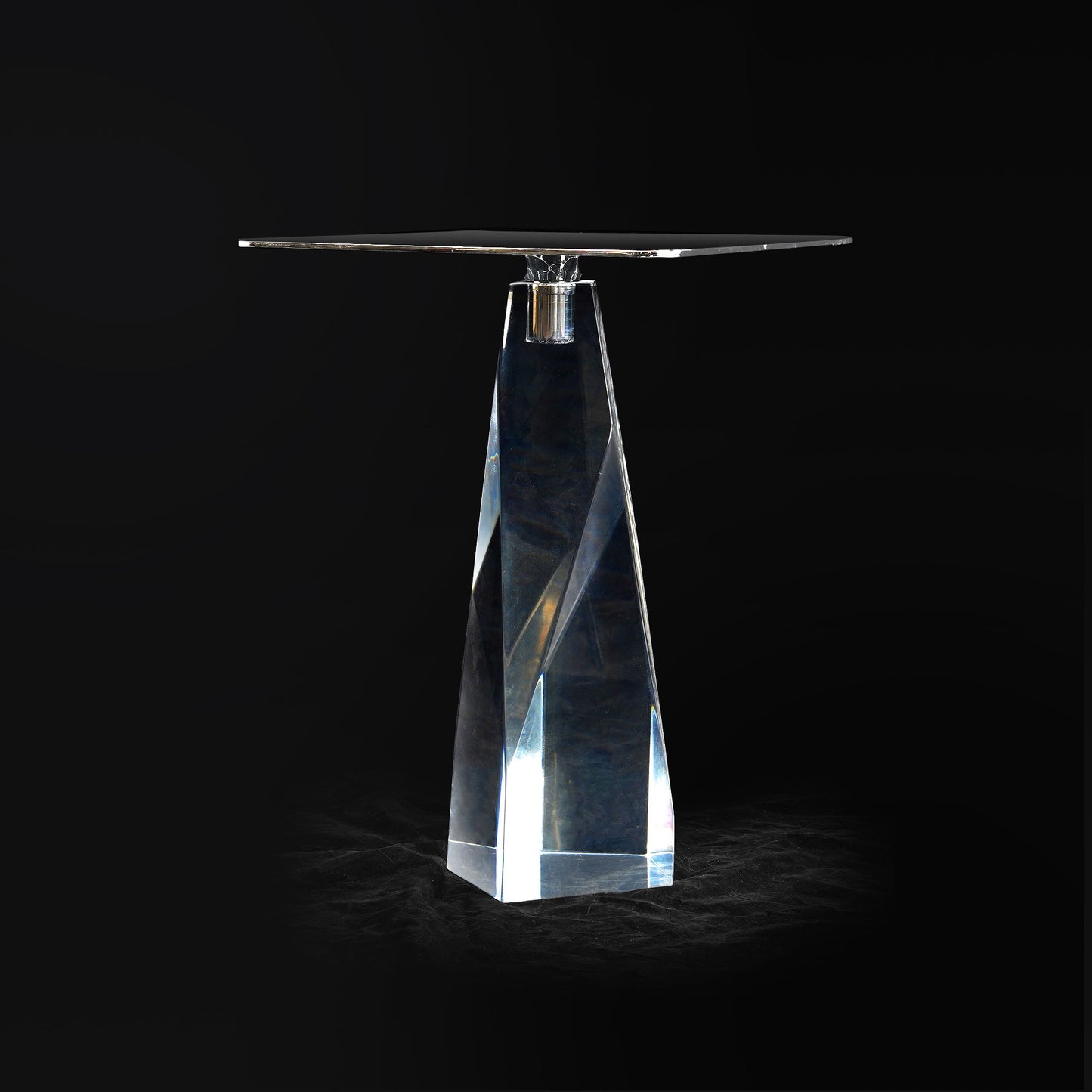 Prism Pedestal Side Table