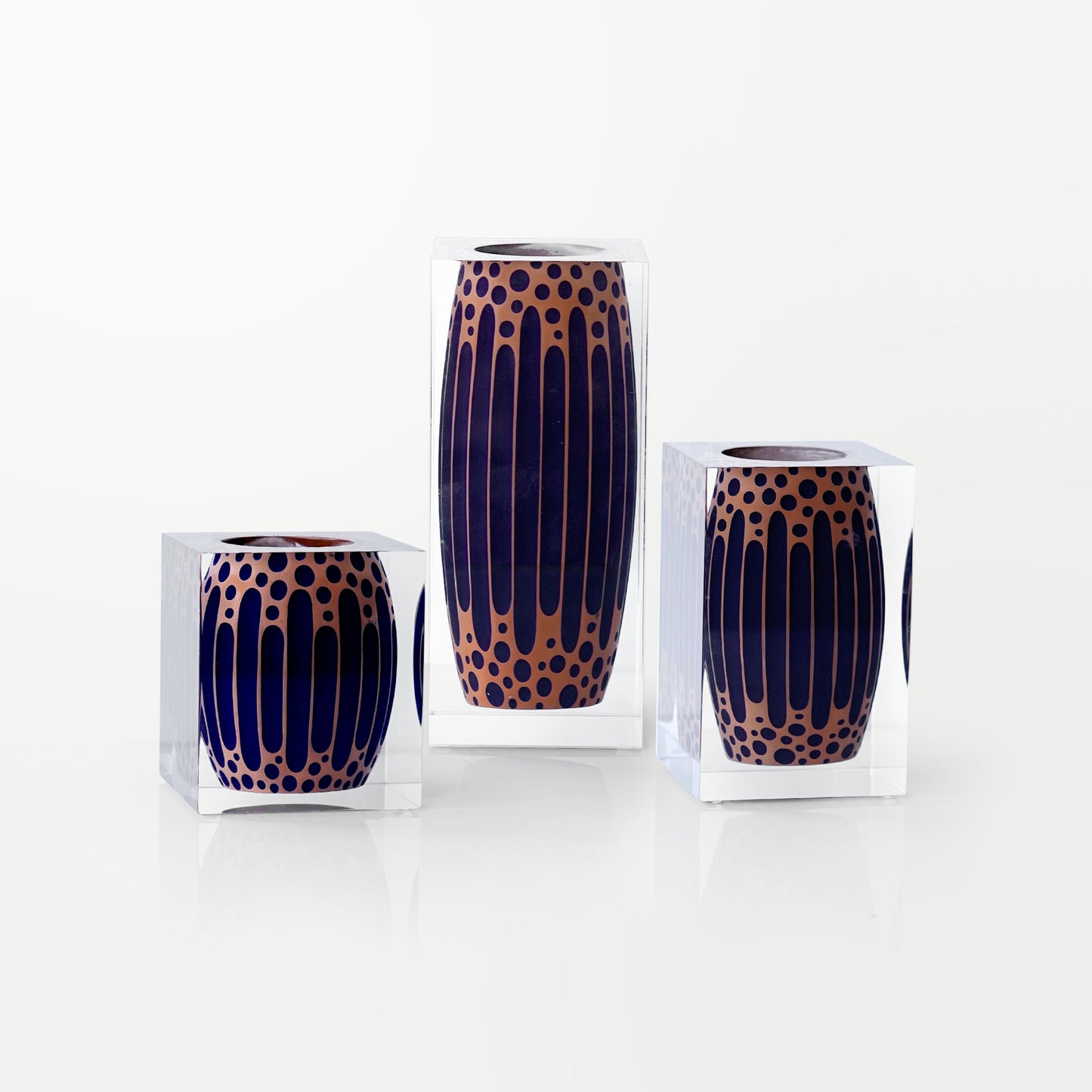 Sand Pulse Short Vase