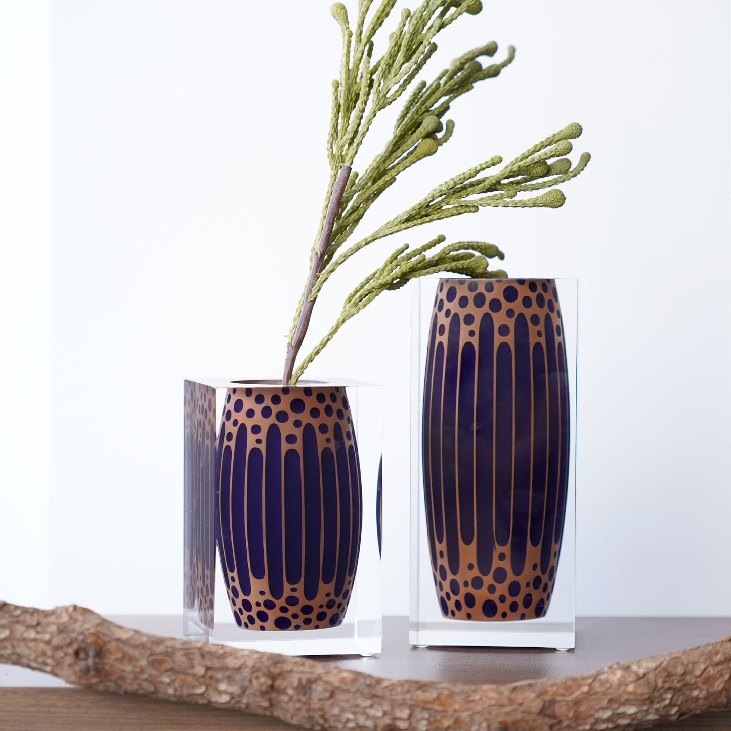 Sand Pulse Short Vase