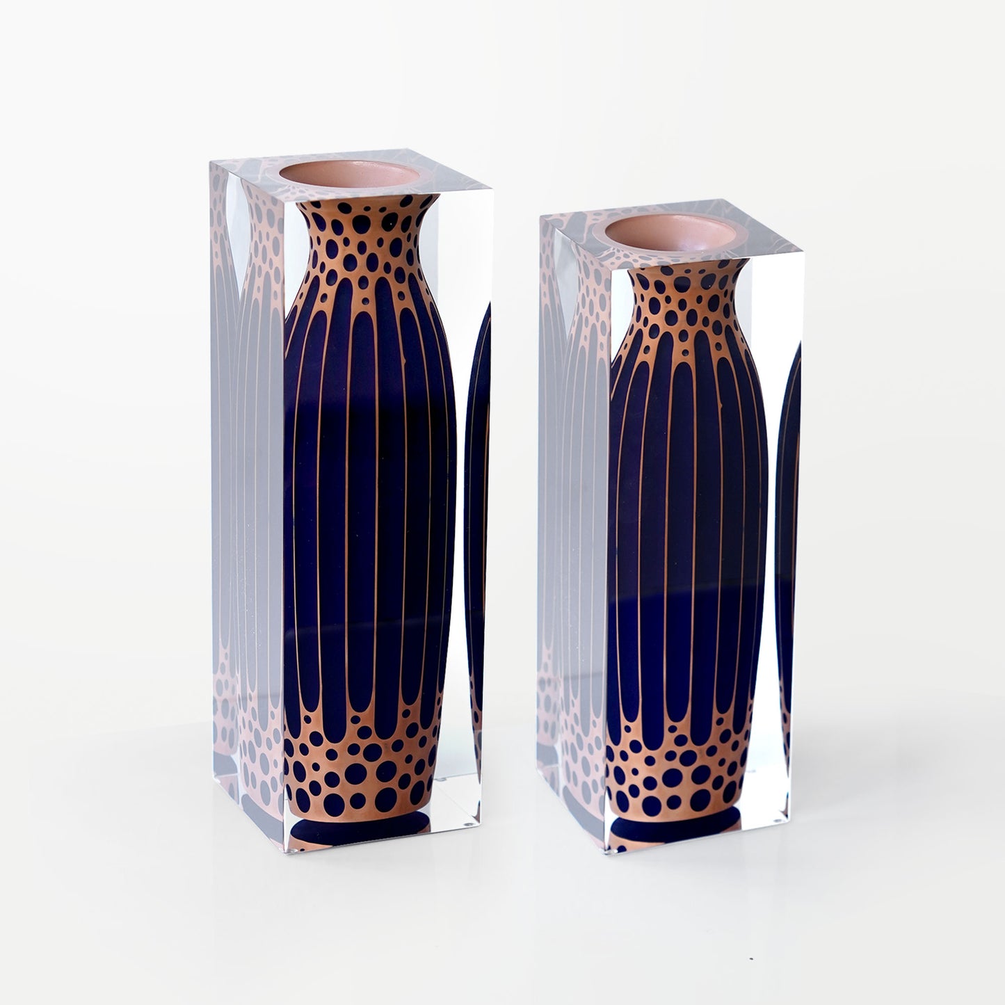 Sand Pulse Tall Vase - Narrow Neck