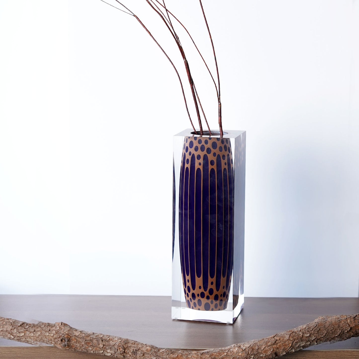 Sand Pulse Tall Vase
