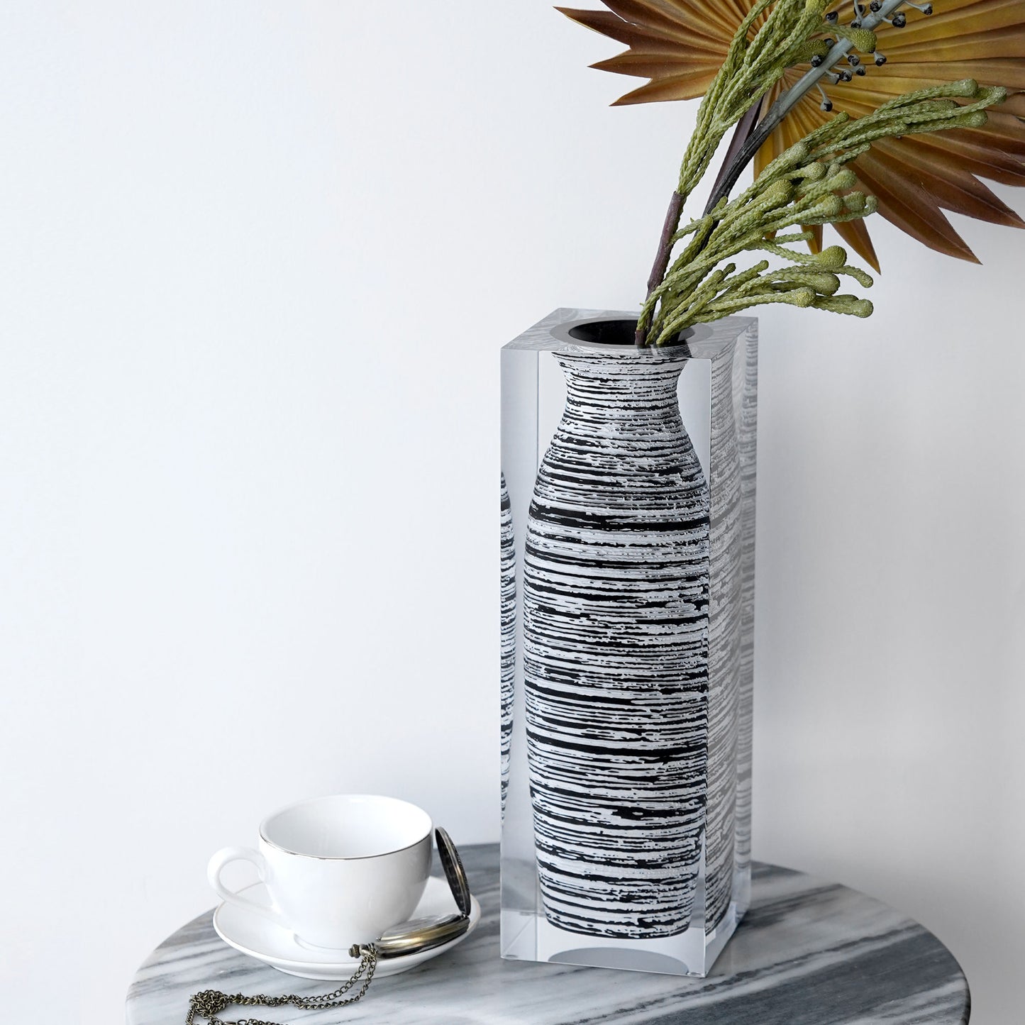 Strata Tall Vase - Narrow Neck