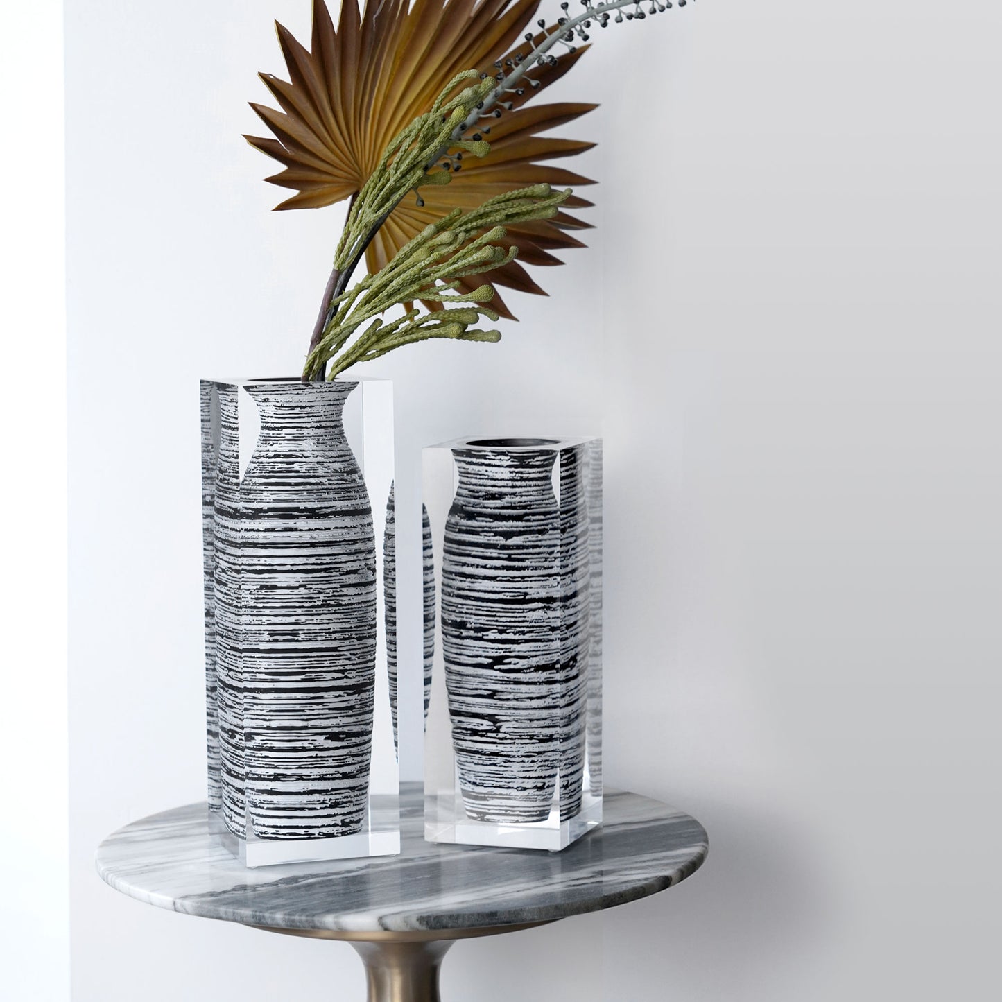 Strata Tall Vase - Narrow Neck