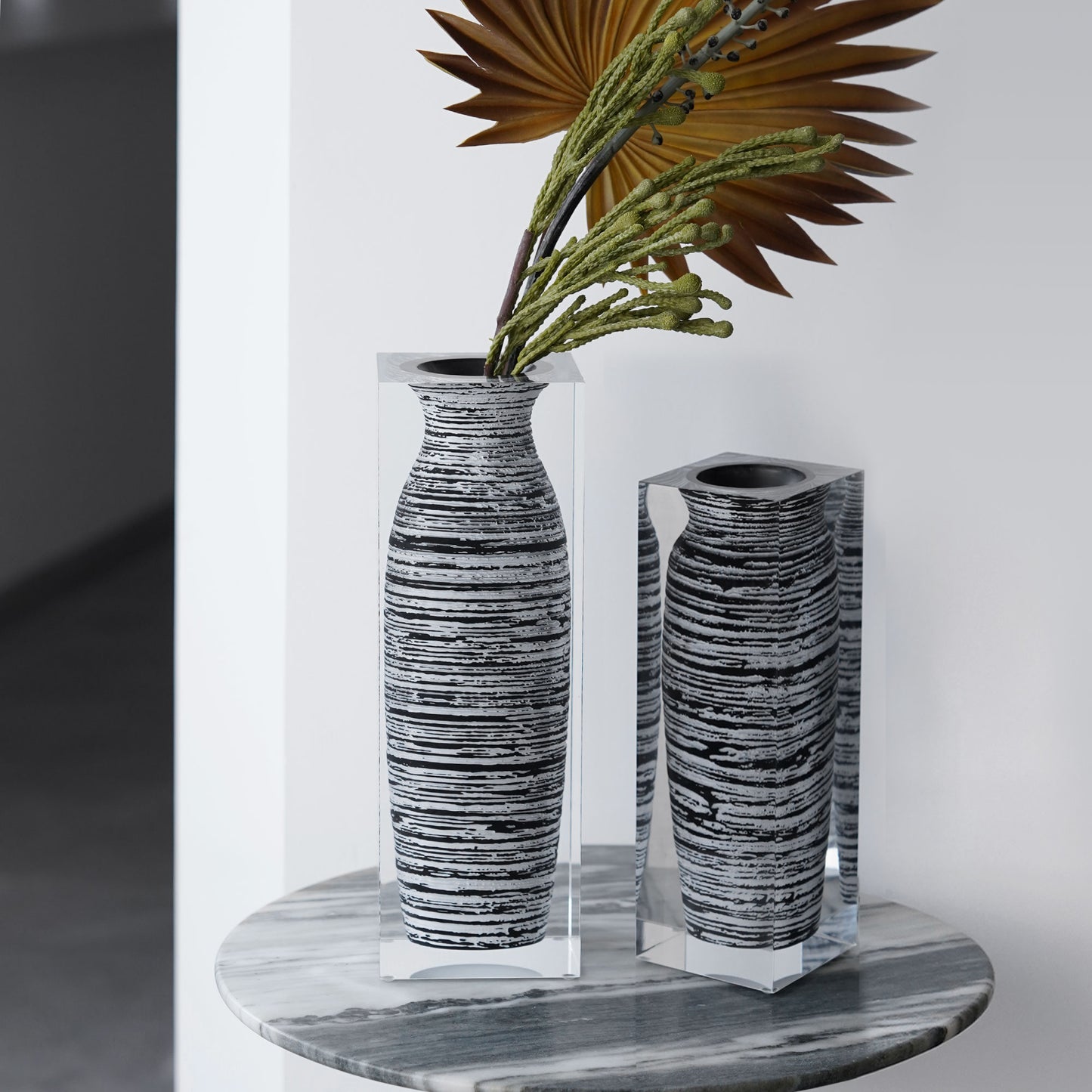 Strata Tall Vase - Narrow Neck