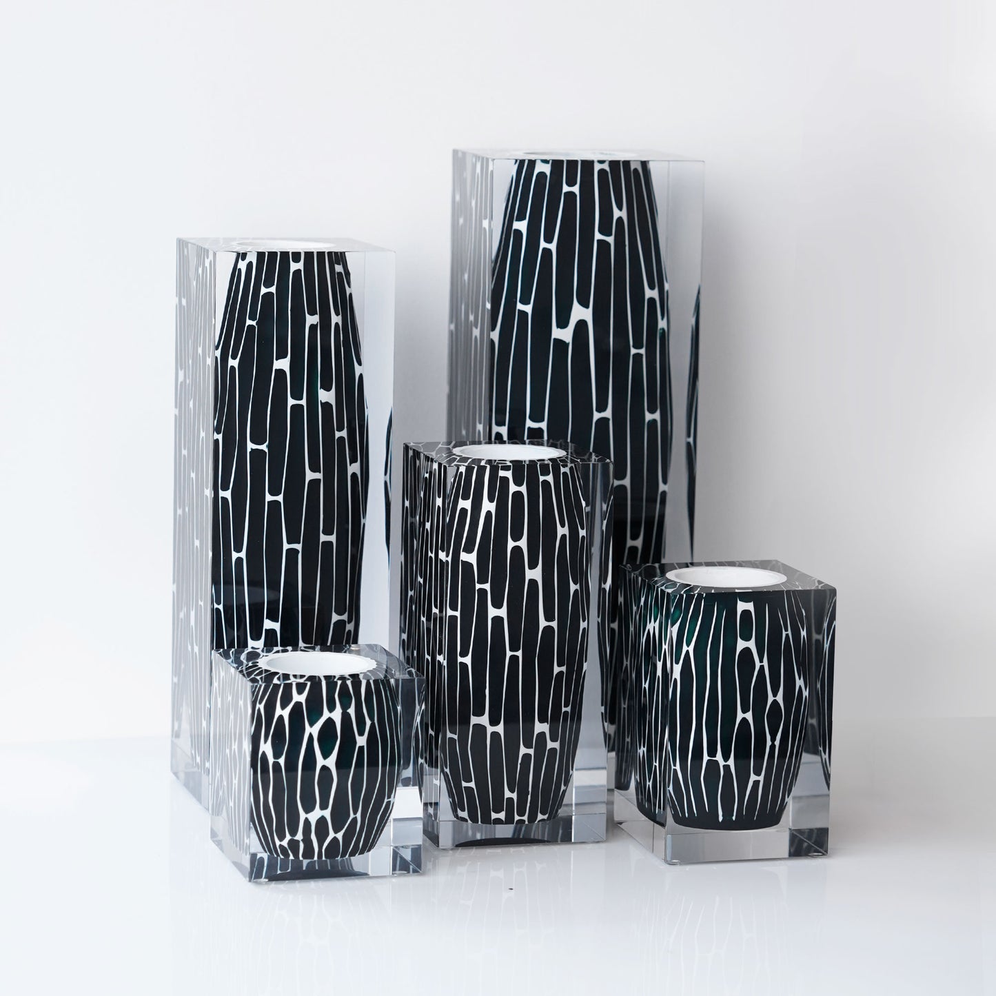 Totem Noir Tall Vase