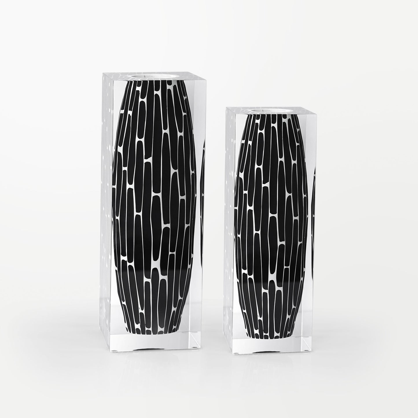 Totem Noir Tall Vase