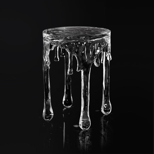 Arctic Melt Stool Table